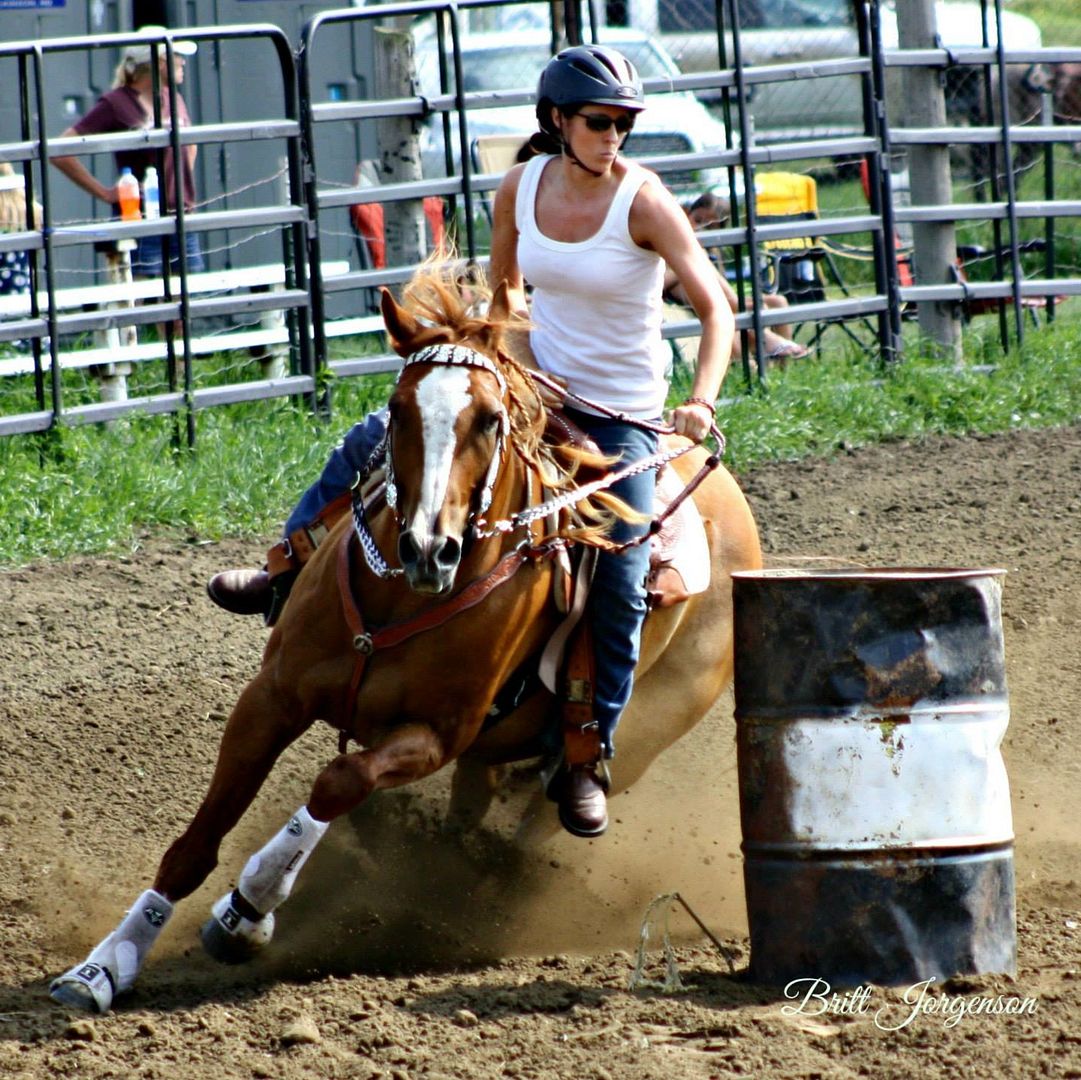 Red is officially a 2D barrel horse! *happy dance* The Horse Forum